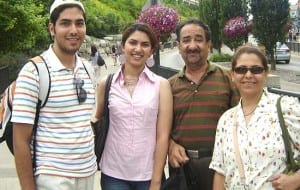 rasouli-family Hassan Rasouli was a mechanical engineer in Esfahan, Iran. His wife, Parichehr Salasel was a physician with her own practice in Esfahan