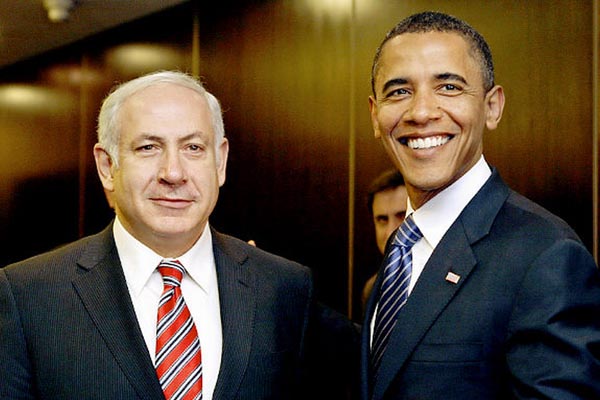 Barack Obama, Benjamin Netanyahu