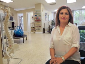back-1212 Shahla Tavakolnia is a registered physiotherapist, massage therapist and certified acupuncturist. Her health centre is near Finch subway at 15 Hendon Ave., in North York. Physiotherapy can help relieve and heal physical ailments like arthritis, whiplash, sport injuries, back and neck pain, post fractures and post surgery, hip, foot, shoulder, hand and knee dysfunctions and spinal disorders. - Photo By Salam Toronto