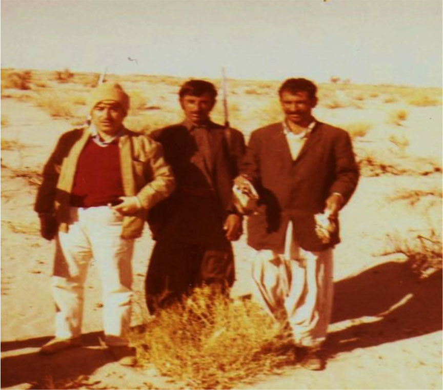 با راهنمایان مسلح بلوچ