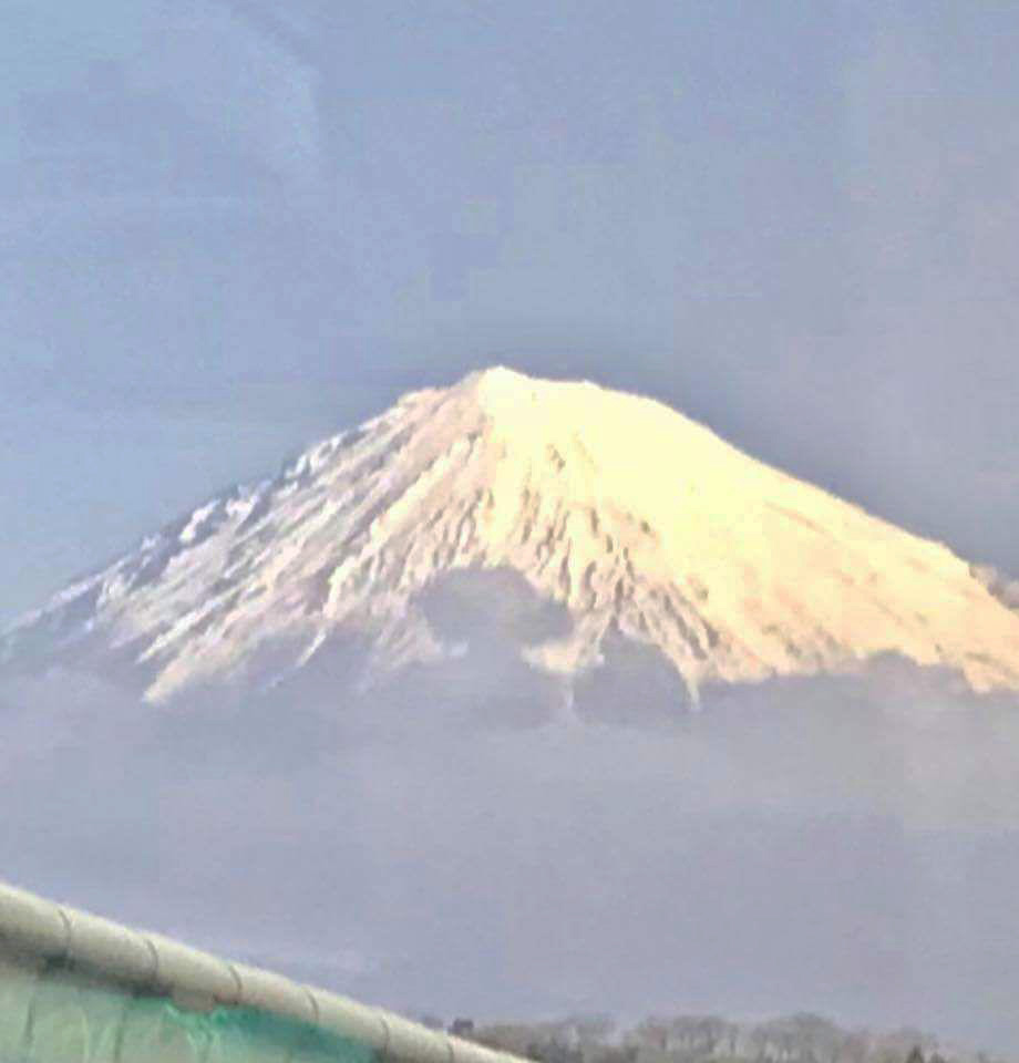 کوه فوجی در شهر یوکوهاما