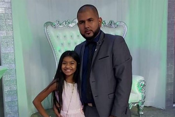 Riya Rajkumar, left, and father Roopesh Rajkumar. Facebook