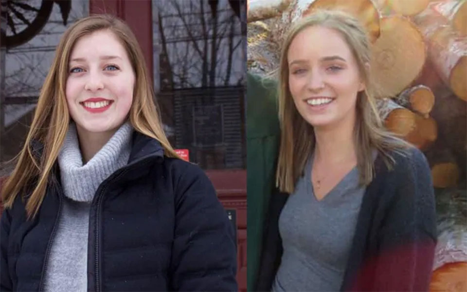 Canadians Lauren Tilley, left, and Bailey Chitty, who were abducted in Ghana on June 4, have been rescued and are safe. The two are volunteers with Youth Challenge International. (Facebook)