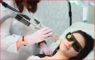 لیزر موهای زائد    Laser Hair Removal: Alexandrite -Nd:YAG