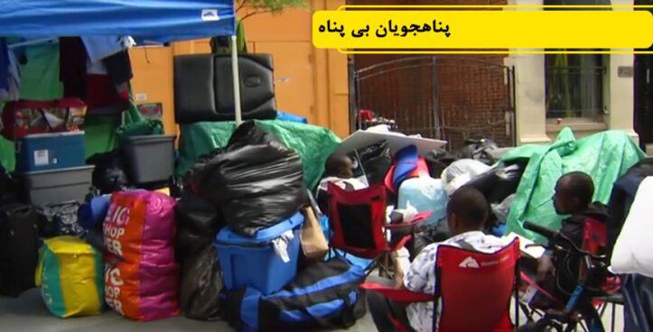 خوابیدن پناهجویان آفریقایی در پیاده‌روهای تورنتو